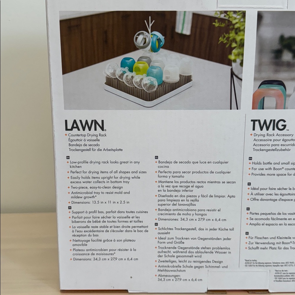 Boon Lawn Drying Rack with 2 Twig Accessories - Picture 5 of 6